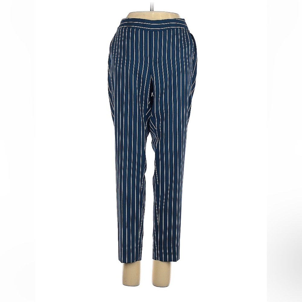 Banana Republic 00P Blue Striped Hayden Pants